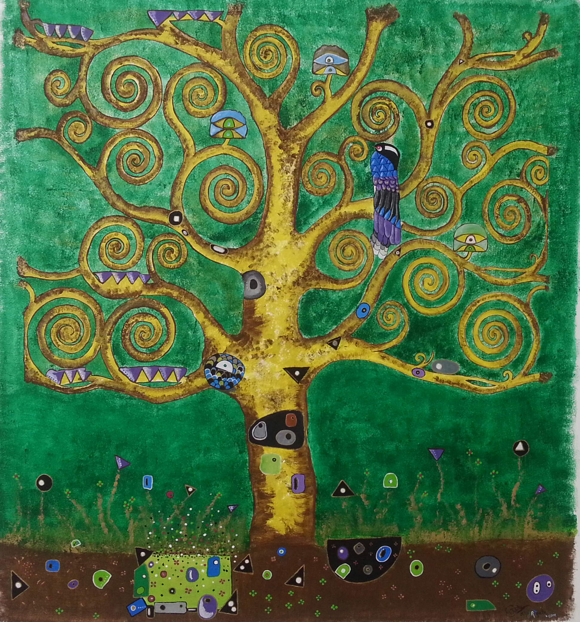 mural Klimt