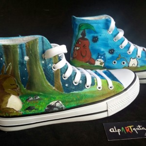Zapatillas-personalizadas-pintadas-alpartgata-Totoro (6)